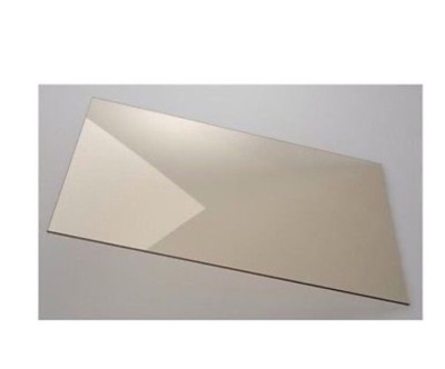 Stove door glass 6 3/8 x 11 replacement high heat ceramic glass 3/16th thick