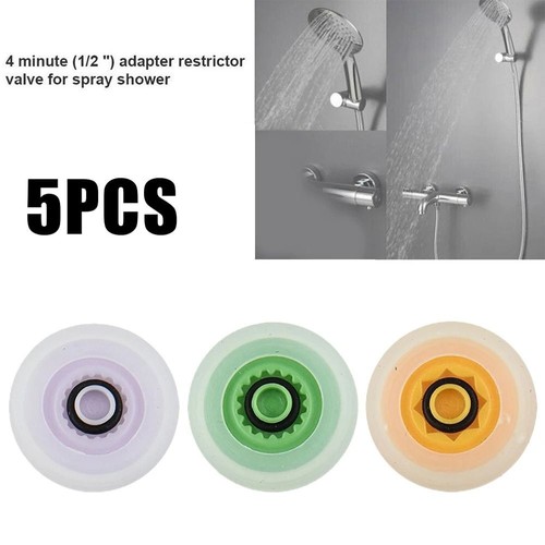 5Pcs 4/6/ 7/ 9L/min Flow Regulator Shower Accessories Shower Flow Reducer