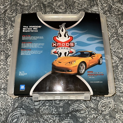 RADIO SHACK 2008 GOLD Z06 CORVETTE XMODS R/C RACING CAR STARTER KIT 1/28 SCALE!