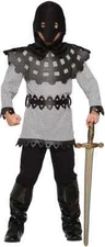 Forum Novelties Hooded Knight Boy 3 Pc. Costume, Small, Medium or Large