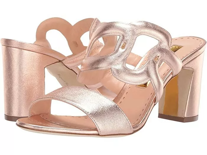 Rose gold heels size 10 clearance