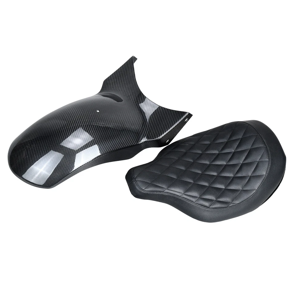 Carbon Fiber Rear Fender for Harley 18-25 Fat Bob Sport Glide Low Rider ST FXLRS - Изображение 2 из 4