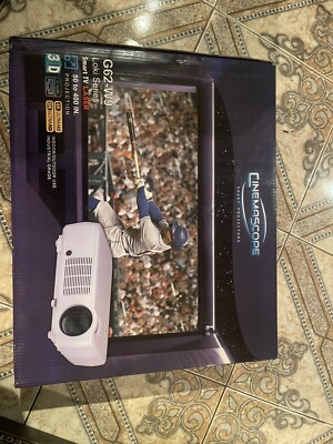Cinema Scope Smart Projector Model G62-W9 (New In Box)