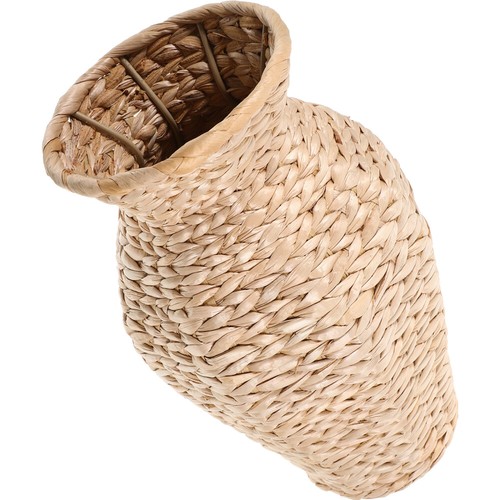 Straw Vase Wicker for Plants Tall Basket Country Farmhouse Vases - 第 11/12 張圖片