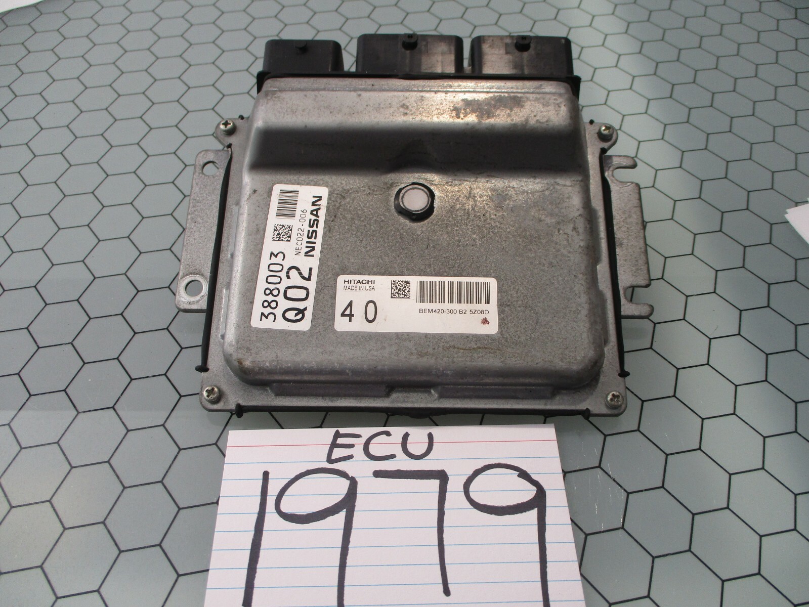 15 16 NIssan Altima #1979 Engine Computer ECM ECU BEM420-300 B2