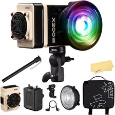 Zhiyun Molus X200 RGB Combo 200W Video Light V-Mount/PD Power Photography Light