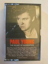 The Secret of Association by Paul Young Cassette, Oct-1990, Columbia Used