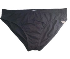 Equipo Men's Brief Comfort and Breathable 100 Cotton Extra Large Black