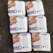 Bambo Nature Dream Diapers 144 Count Size 0