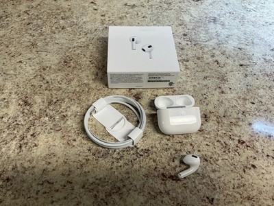 MISSING LEFT ~ AirPods 3rd Generation MagSafe Original Box w/Lightning Cable