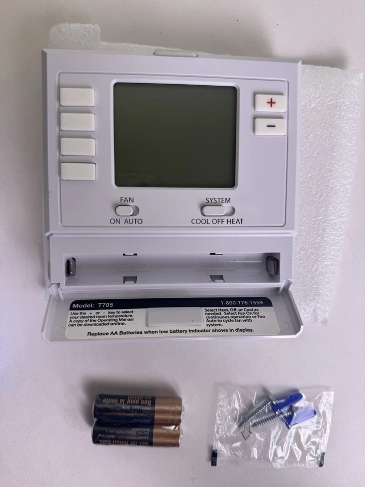 Pro1 T705 Programmable Digital Thermostat - Image 3 of 4