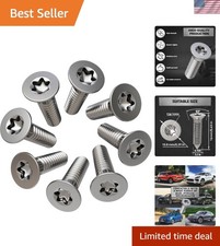 Rust-resistant Brake Rotor Retaining Screws Set For Audivwporsche 8-pack Rust-resistant Brake Rotor Retaining Screws Set For Audivwporsche 8-pack