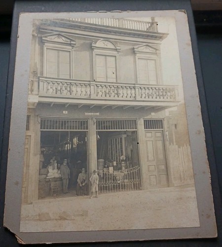 LIMA Peru Vintage Photo ESTANCO DE LA SAL Store salt tax monopoly street 1890s - Picture 8 of 10