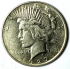 1927 D $1 Peace Silver One Dollar US Denver