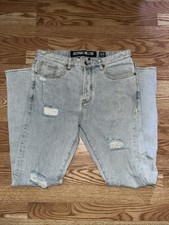 NEW MEN'S BBC BILLIONAIRE BOYS CLUB ICE CREAM Light Blue Size 34