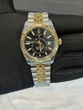 Rolex SkyDweller Black Index Dial on Jubilee 326933 Complete 2022