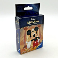 Disney LORCANA: FIRST CHAPTER TCG MICKEY MOUSE 65-Card Sleeves Pack   NEW