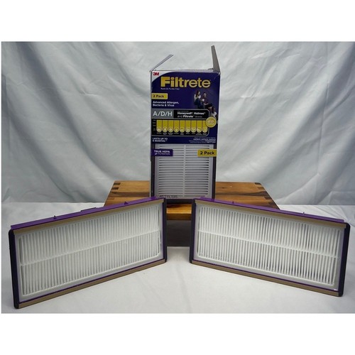 3M Filtrete Air Purifier Filter A/D/H 2 Pk White New True HEPA Honeywell Holmes