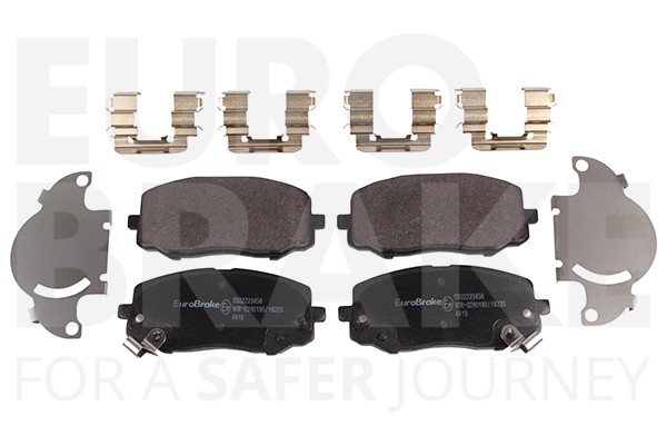 Eurobrake BremsbeläGe BremsklöTze FüR Hyundai I20 PB PBT 1.2 5502223458-image