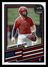 2026 Panini Prizm Stars & Stripes USA Baseball - #191 Connor Balazic