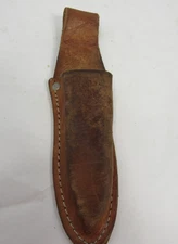 Vintage McGuire-Nicholas Belt Leather Sheath for Hunting Knife Tool 5" Blade