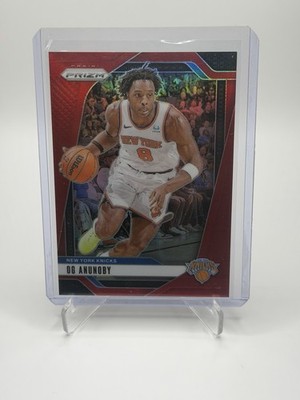 2024-25 Panini Prizm OG Anunoby Red /299 KNICKS NBA CHAMP