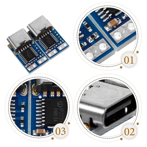 2 Pcs PD -Leistungsmodul Stromversorgungsplatine USB Trigger Board - 第 11/12 張圖片
