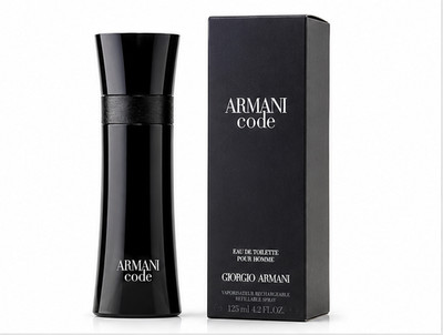 Armani Code By Giorgio Armani EDT for Men 4.2 oz 125 ml New Sealed Box