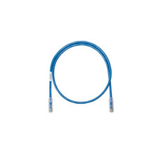 5 ft Panduit UTPSP5BUY 24 AWG Copper Cat 6 UTP Patch Cord Blue