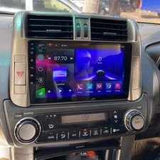 Carplay Android Auto Gps Navi Radio For Toyota Land Cruiser Prado 150 2009-2013