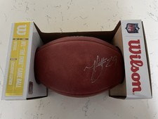 Minkah Fitzpatrick NFL Duke Auto Wilson Fútbol FIRMADO MIAMI DOLPHINS CERTIFICADO DE AUTENTICIDAD