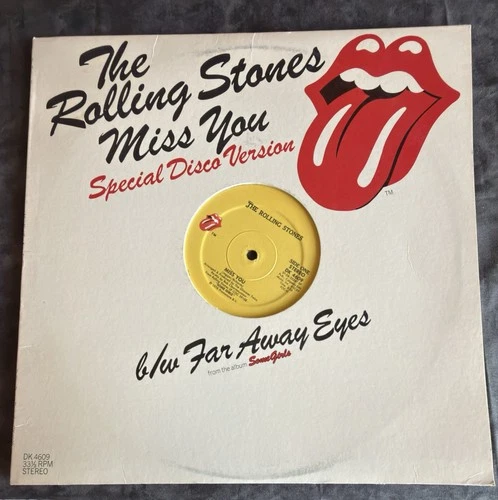 The Rolling Stones - Miss You b/w Far Away Eyes - Vinyl 12" Single - 1978