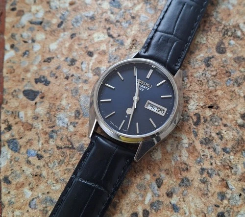 Vintage Seiko Quartz QZ (SQ) JDM 0923 8000 January 1975 Kanji