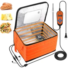 Proofing Box with Heater, Bread Proofing Box with Temperature and Timer Contr...