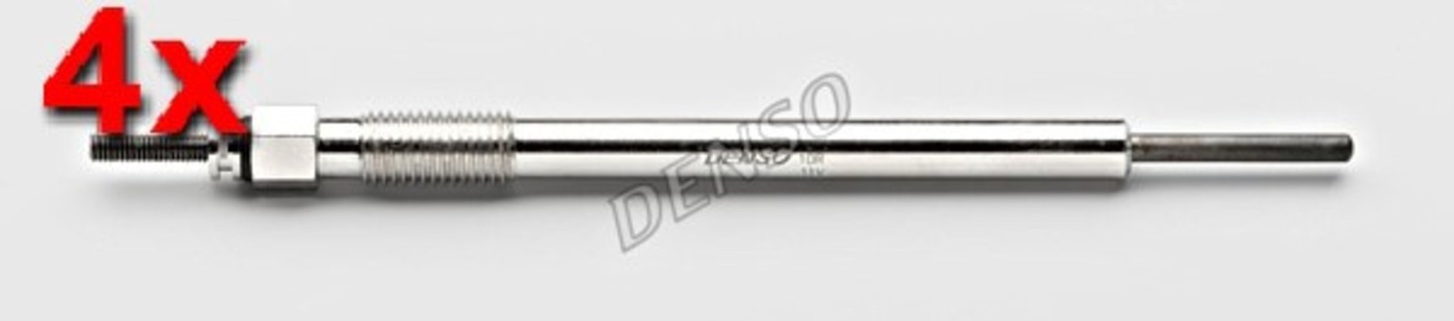 DENSO 4x Glow Plug For TOYOTA Land Cruiser 200 Rav 4 IV 07-
