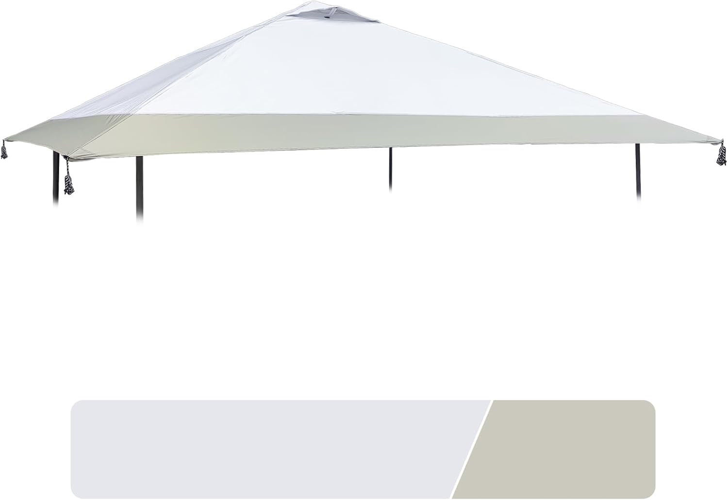 13x13 Canopy Replacement Top with Air Vent Fit for Coleman Oasis 1606532 2156426