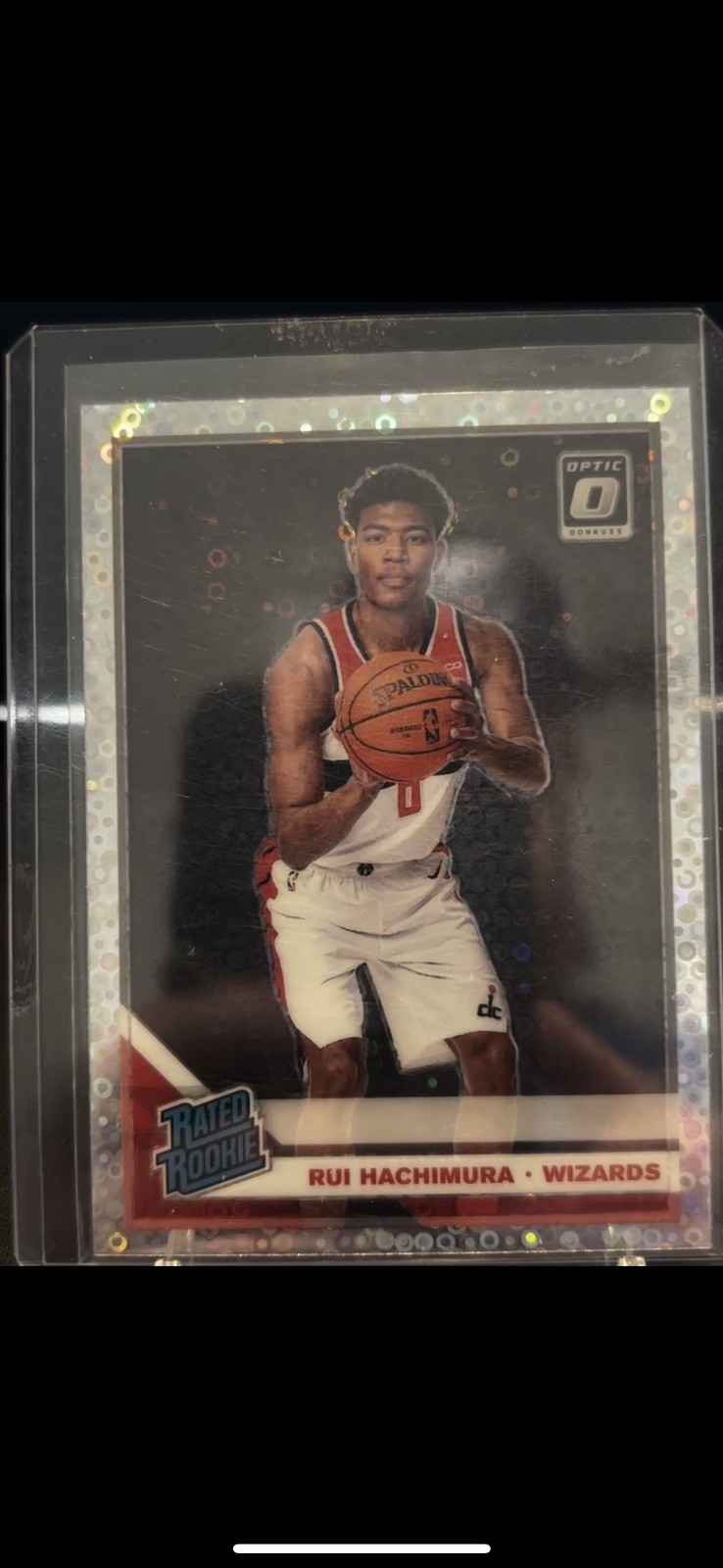 2019-20 Panini Donruss Optic Rated Fast Break Prizm Rui Hachimura #188 Rookie RC
