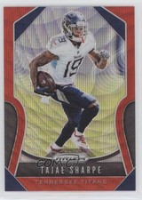 2019 Panini Prizm Red Wave Prizm 47/149 Tajae Sharpe #159 11pj