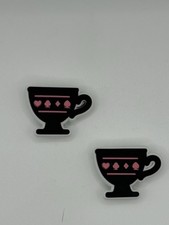 Alice In Wonderland- 2pc Shoe Charms croc decoration