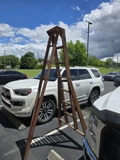 Primitive Antique Apple Picking Ladder
