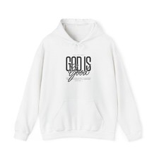 God is Good Hooded Sweatshirt, Christian Hoodie, Inspirational, Religious Gift