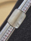Sterling Silver Statement Cuff Ring - Abalone Mother of Pearl Wide Shell Ring — photo 4