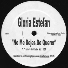 Gloria Estefan - No Me Dejes De Querer (12", Single, Promo) (Very Good Plus (VG+