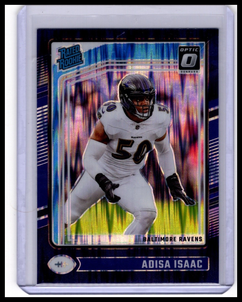 Adisa Isaac Panini Donruss Optic #202 Purple Shock