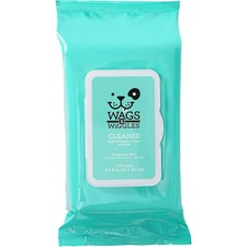 Hypoallergenic Pet Wipes 100 Count Sensitive Skin Waterless Bath Cleaning