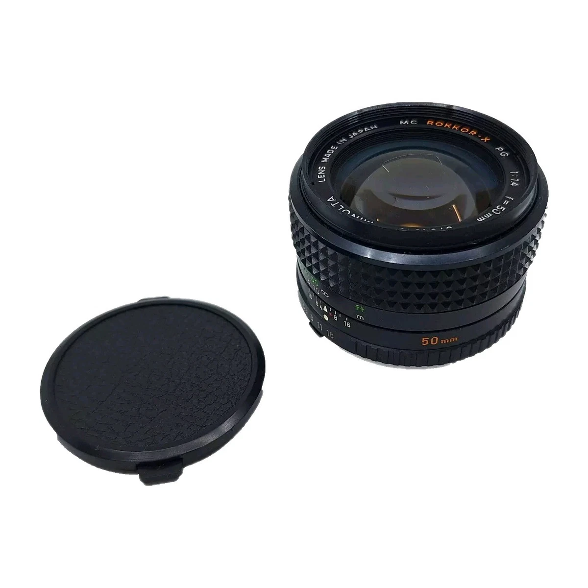 Minolta Rokkor-X 50mm Focal Camera Lenses for sale | eBay