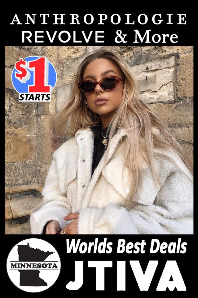 $1 Starts | Revolve, Anthropology & More (Sudden Death Auction)