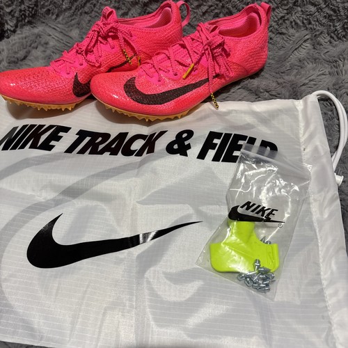 Nike Superfly Elite 2 pinchos de atletismo rosa talla 6 para hombre. Herramientas/bolsa incluida - Imagen 7 de 9