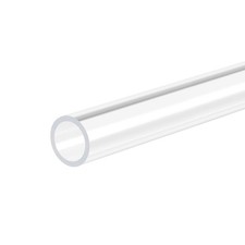4 PCS 8mm ID 10mm OD Clear Acrylic Pipe 305mm Length Rigid Round Tube