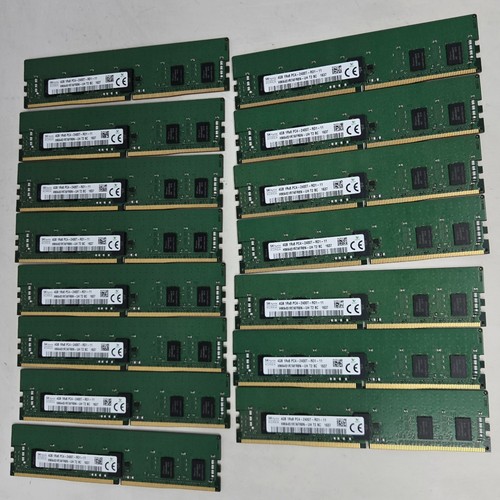 60GB SK Hynix 15 x 4GB 1Rx8 PC4-2400T-RD1-11 Memory HMA451R7AFR8N-UH RAM DDR4 - Picture 1 of 3